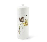 Wrendale Designs 'The Birds And The Bees' Wren Tall Lidded Storage Jar