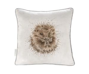 Wrendale Designs 40cm Awakening Hedgehog Square Cushion