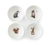 Wrendale Designs 6" Set of 4 Deep Bowls by Royal Worcester