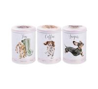 Wrendale Designs 'A Dog's Life' Dog Tea Coffee Sugar Canisters