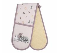 Wrendale Desings Wrendale Designs A Dog's Life Double Oven Glove - Dog, Multi