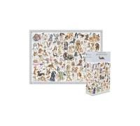 Wrendale Designs A Dog's Life Jigsaw Puzzle - 1000 Pieces Wrendale Designs Multicolor