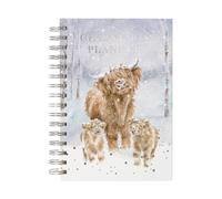 Wrendale Designs A Highland Christmas' Highland Cow Christmas Planner
