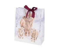 Wrendale Designs A Highland Christmas' large gift bag