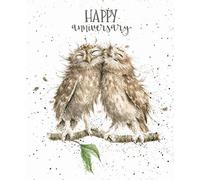 Wrendale Designs - 'Anniversary Owls' Card