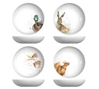Wrendale Designs Assorted Set of 4 Pasta Bowls