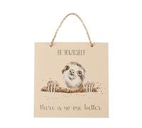 Wrendale Designs - 'Be Yourself' Wooden Plaque