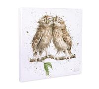 Wrendale Designs ‘Birds of a Feather' Canvas, Size 20cm
