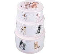 Wrendale Designs by Hannah Dale - A Dog’s Life Cake Tin Nest - 250mm, 225mm & 195mm diameter