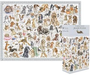 Wrendale Designs by Hannah Dale - A Dog’s Life Jigsaw Puzzle - 1000 Pieces