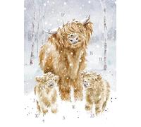 Wrendale Designs by Hannah Dale - A Highland Christmas - Advent Calendar - 210mm by 297mm