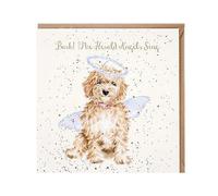 Wrendale Designs by Hannah Dale - Bark! The Herald… - Gold Foiled Christmas Card - Single