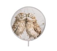 Wrendale Designs by Hannah Dale - 'Birds of A Feather' Hob Cover - 100% Cotton - 380mm Diameter