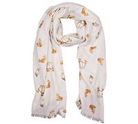 Wrendale Designs by Hannah Dale - Born to be Wild Lightweight Fox Scarf - 70cm by 190cm