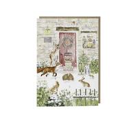 Wrendale Designs by Hannah Dale Christmas Cottage' Woodland Animal Advent Calendar card