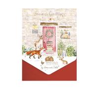 Wrendale Designs by Hannah Dale Christmas Cottage' Woodland Animal Christmas Card Pack