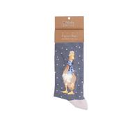 Wrendale Designs by Hannah Dale Christmas Scarves' duck Men's Socks