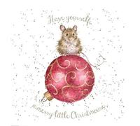 Wrendale Designs by Hannah Dale - Christmouse - Christmas Card Box Set - Pack of 8
