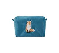 Wrendale Designs by Hannah Dale 'Stay Clever' Fox Embroidered Make Up Bag