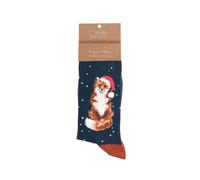 Wrendale Designs by Hannah Dale Festive Fox' fox Men's Socks