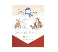Wrendale Designs by Hannah Dale - Gathered All Around - Christmas Noteard Set - Pack of 8