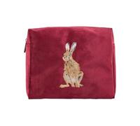 Wrendale Designs by Hannah Dale 'Golden Hour' Hare Embroidered Cosmetic Bag