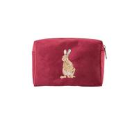 Wrendale Designs by Hannah Dale 'Golden Hour' Hare Embroidered Make Up Bag