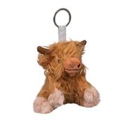 Wrendale Designs by Hannah Dale Gordon' Highland Cow Plush Character Keyring