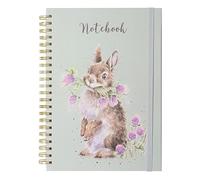 Wrendale Designs by Hannah Dale - Head Clover Heels Illustrated Spiral Bound Lined Notebook - A4