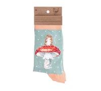 Wrendale Designs by Hannah Dale He's a Fungi' mouse socks