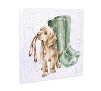 Wrendale Designs by Hannah Dale - ‘Hopeful’ Small Canvas Print - 200mm x 200mm