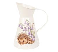 Wrendale Designs by Hannah Dale - Love and Hedgehugs Hedgehog Flower Jug - 170mm by 250mm