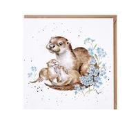 Wrendale Designs by Hannah Dale Otterly Adorable' otter card