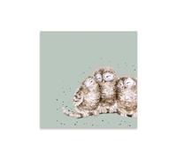 Wrendale Designs by Hannah Dale Owl Together' Owl Cocktail Napkin