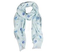 Wrendale Designs by Hannah Dale - Practically Perfect Lightweight Peacock Scarf - 70cm by 190cm