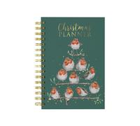 Wrendale Designs by Hannah Dale - Rockin? Robin - Christmas Planner - 210mm by 170mm