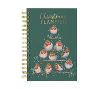Wrendale Designs by Hannah Dale - Rockin’ Robin - Christmas Planner - 210mm by 170mm
