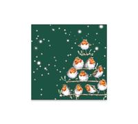 Wrendale Designs by Hannah Dale Rockin' Robins' Robin Cocktail Napkin