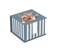 Wrendale Designs by Hannah Dale 'Snug as a cub' Fox Memo Block