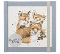 Wrendale Designs by Hannah Dale - Snug as a Cub Illustrated Pocket-Sized Password Book - 104mm x 109mm