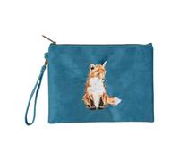 Wrendale Designs by Hannah Dale 'Stay Clever' Fox Embroidered Pouch