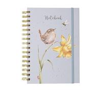 Wrendale Designs by Hannah Dale - The Birds and The Bees Illustrated Spiral Bound Lined Notebook - A5