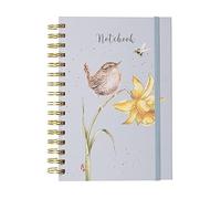 Wrendale Designs by Hannah Dale - The Birds and The Bees Illustrated Spiral Bound Lined Notebook - A5