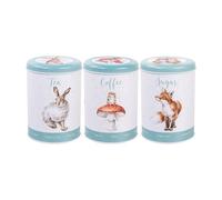 Wrendale Designs The Country Set Tea Coffee Sugar Canisters