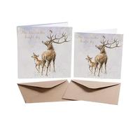 Wrendale Designs by Hannah Dale - The Stars In The Bright Sky - Christmas Card Box Set - Pack of 8