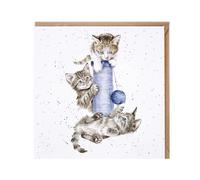 Wrendale Designs by Hannah Dale Three's a Crowd' cat card