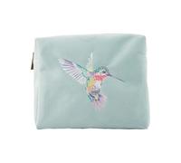 Wrendale Designs by Hannah Dale 'Wisteria Wishes' Hummingbird Embroidered Cosmetic Bag