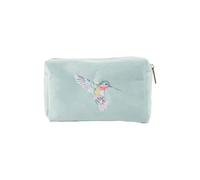 Wrendale Designs by Hannah Dale 'Wisteria Wishes' Hummingbird Embroidered Make Up Bag