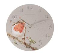 Wrendale Designs by Hannah Dale - Woodland Robin Bird Wall Clock - 30cm Diameter