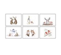 Pimpernel Wrendale Christmas Placemats Set of 6